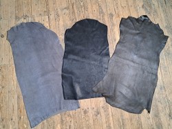 Lot de 3 peaux de cuir stretch - Cuir en Stock