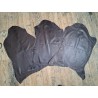 Lot de 3 peaux de cuir stretch identiques - Chocolat