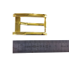 Boucle de ceinture rectangulaire - Laiton - 25 mm - cuirenstock
