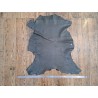 Peau de cuir de mouton crispé - gris - maroquinerie ou vêtement - Cuirenstock