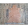 Peau de cuir de mouton crispé -beige- maroquinerie ou vêtement - Cuirenstock