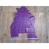 Peau de cuir de mouton - violet - maroquinerie - Cuir en Stock