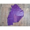Peau de cuir de mouton - violet - maroquinerie - Cuir en Stock