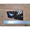 Peau de crocodile véritable - Noir - Cuir en Stock