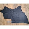 Demi-peau de cuir de taurillon  - Noir - Cuir en Stock