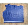 Demi-peau de cuir de taurillon - Bleu électrique - Cuir en Stock