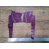 Peau de crocodile - Lilas - Cuir en Stock
