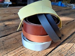 Lot de 5 bandes de cuir classique ou à effet - 2ème choix
