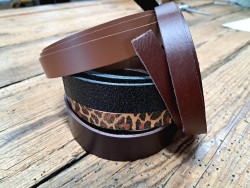 Lot de 5 bandes de cuir classique ou à effet - 2ème choix