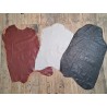 Lot de 3 peaux de cuir stretch - Cuir en Stock
