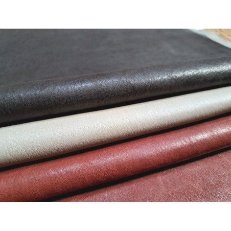 Lot de 3 peaux de cuir stretch - Cuir en Stock