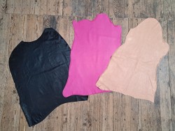 Lot de 3 peaux de cuir stretch - vêtement - Cuir en Stock