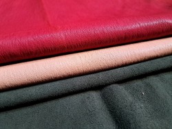 Lot de 3 peaux de cuir stretch - Cuir en Stock