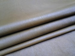 Lot de 3 peaux de cuir stretch identiques - Olive