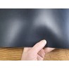 Morceau de collet tannage végétal lisse - Bleu nuit - Cuir en Stock