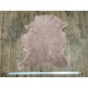 Peau de mouton lainée frisée vieux rose – Dos velours – Qualité italienne – Série limitée - Cuir en Stock