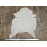 Peau de mouton lainée frisée blanc – Dos velours – Qualité italienne – Série limitée - Cuir en Stock