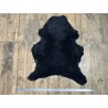 Peau de mouton lainée frisée noir bleuté – Dos velours – Qualité italienne – Série limitée - Cuir en Stock