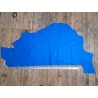 Peau de cuir de veau swift lisse - bleu cyan - maroquinerie - cuirenstock