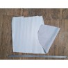 Peau de cuir de veau swift lisse - blanc - maroquinerie - cuir en stock