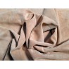 Peau de veau velours - sable - Cuir en Stock