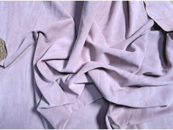 Peau de veau velours - rose clair - Cuir en Stock
