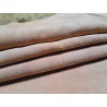 Peau de veau velours - PECHE - Cuir en Stock