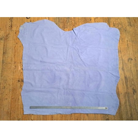 Peau de veau velours - LILAS - Cuir en Stock