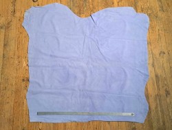 Peau de veau velours - LILAS - Cuir en Stock
