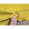 Peau de veau velours - JAUNE - Cuir en Stock