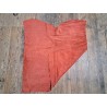 Peau de veau velours - PAPRIKA - Cuir en Stock