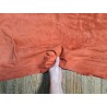 Peau de veau velours - PAPRIKA - Cuir en Stock