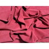 Peau de veau velours - framboise - Cuir en Stock