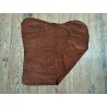 Peau de veau velours - CAFE - Cuir en Stock