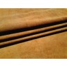 Peau de veau velours - CARAMEL - Cuir en Stock