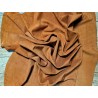 Peau de veau velours - caramel - Cuir en Stock