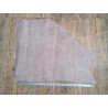 Demi peau de cuir de veau grain effet galuchat - Beige - Cuir en Stock