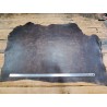 Collet de vache tannage végétal grainé nuancé - Marron
