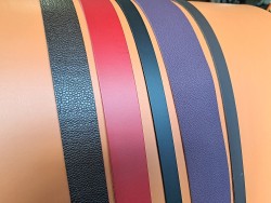 Lot de 5 bandes de cuir classique ou à effet - 2ème choix