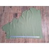 Demi-peau de cuir de vache grainée - Vert sauge - B - Cuir en Stock