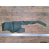 Morceau de peau de cuir de requin - Vert forêt - Cuir en Stock