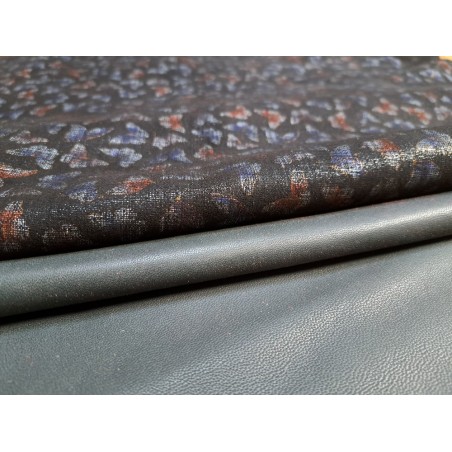 Lot de 2 peaux de Cuir de chèvre et d'agneau - C - Cuir en Stock