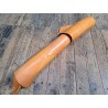 Cuir de flanc de vache - abricot - tannage végétal - Cuir en Stock