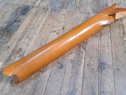 Cuir de flanc de vache - caramel - tannage végétal - Cuir en Stock