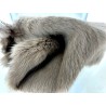 Peau de lapin en fourrure - poil havane - Cuir en Stock