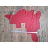 veau swift lisse - rouge - maroquinerie - cuir en stock