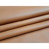 Peau de cuir de veau swift lisse - camel - maroquinerie - Cuir en stock