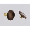 lot rivets double calotte acier bronze vieilli accessoire maroquinerie cuirenstock