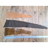 Peau de cuir de poisson - saumon - Cuir marin - cuir en stock