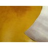 Croûte de cuir de vache tannage végétal cirée – miel - Cuir en Stock